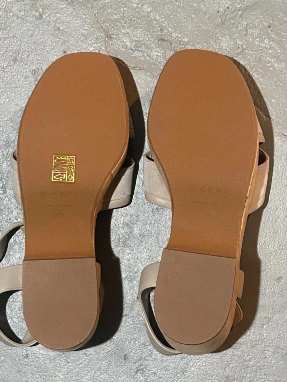 M.Gemi Angela Cork Platform Sandal